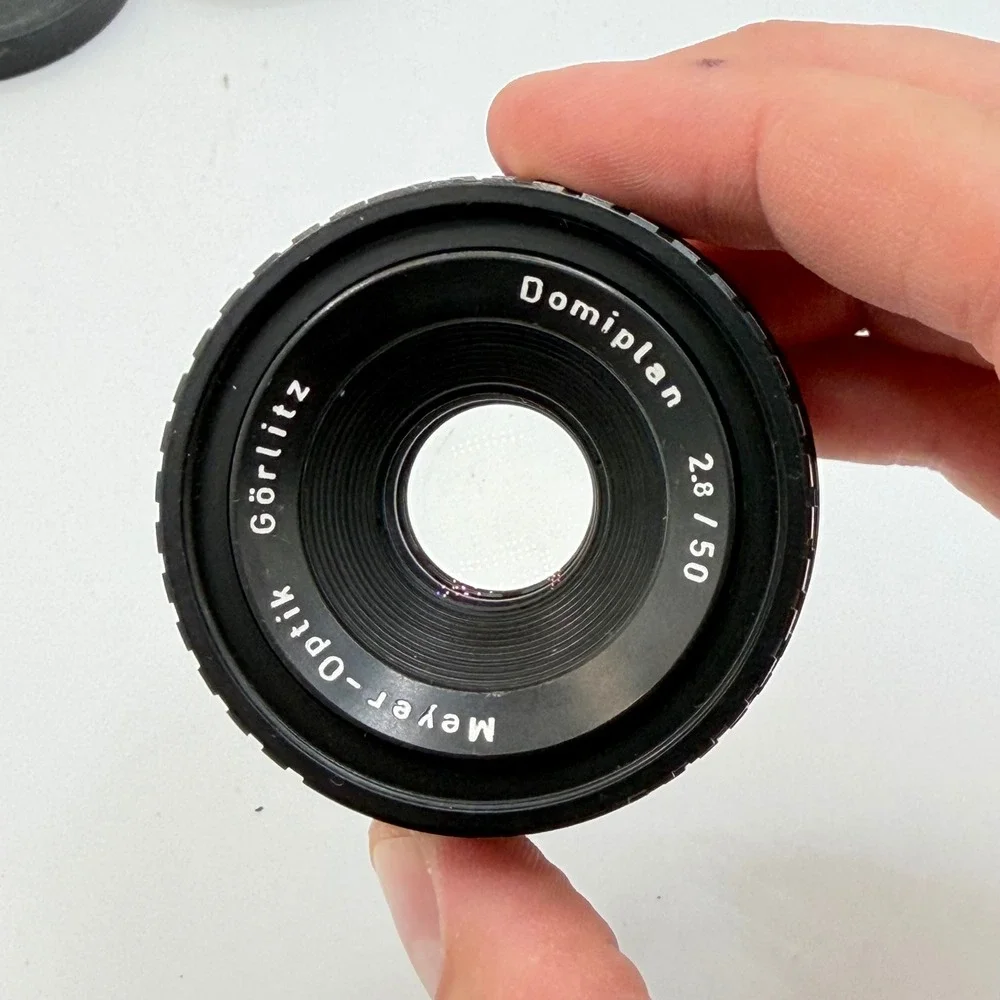 Meyer-Optik Gorlitz Domiplan 50mm F2.8 M42 Mount Vintage Prime Lens f2.8 50mm